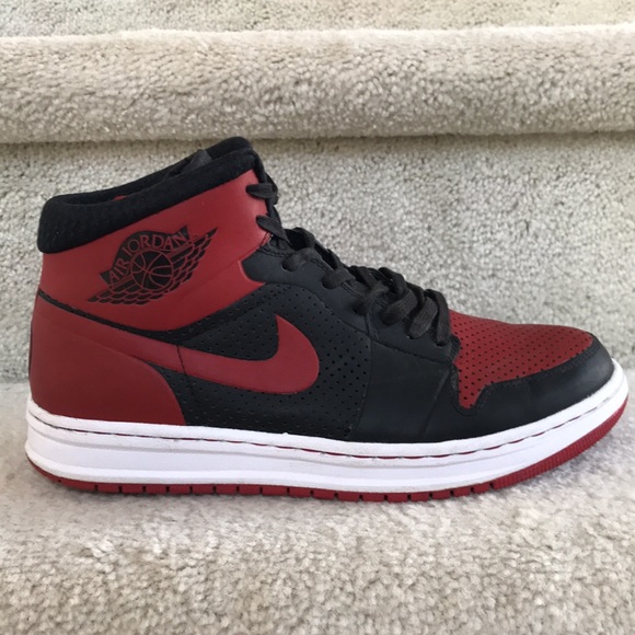 Air Jordan Alpha 1 Retro Black Varsity Red 2009 - Picture 4 of 16